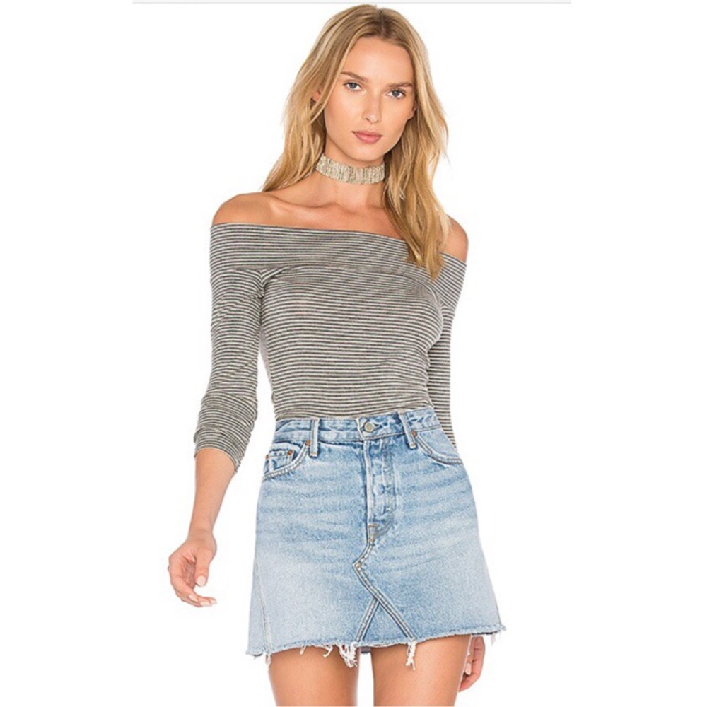 Riller & Fount | Clint Off The Shoulder Top